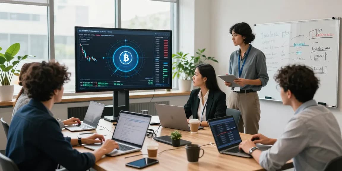 USDT0 discussion in a modern workspace with digital finance tools