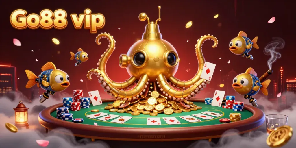 Engage with Go88 vip at a vibrant casino scene showcasing excitement and winning strategies.
