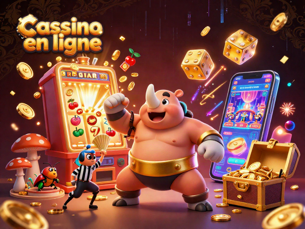 Jouez à casino en ligne avec un champion et des machines à sous éclatantes.