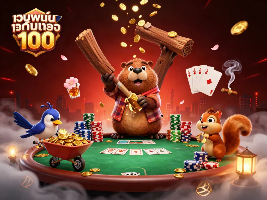 เล่นพนันออนไลน์ เว็บตรง 100 ด้วยภาพการ์ตูน 3 มิติ พร้อมตัวละครที่สนุกสนาน
