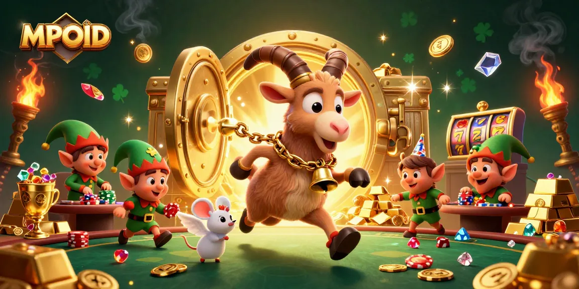 Experience winning strategies at MPOID's engaging live casino featuring festive characters.