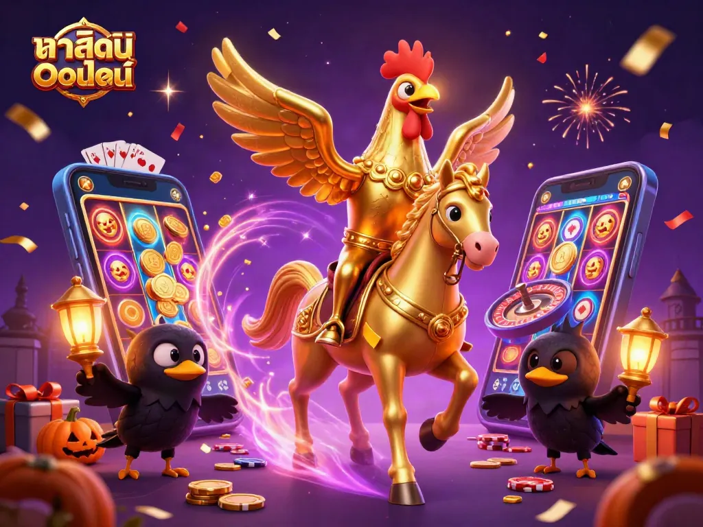 เกมคาสิโนออนไลน์สุดมันส์ในบรรยากาศมิดไนท์ มีรูปลักษณ์น่าตื่นตาตื่นใจ