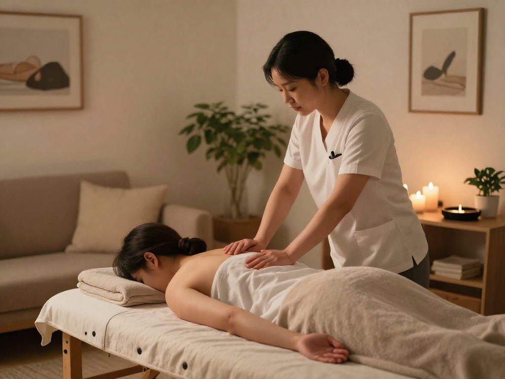 Enjoy a relaxing 하남출장마사지 in a serene home setting with a professional therapist.