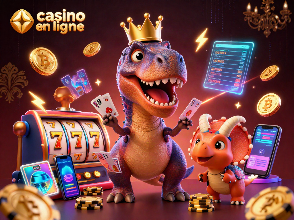 Créer des gains au casino en ligne avec des personnages colorés et des éléments captivants.