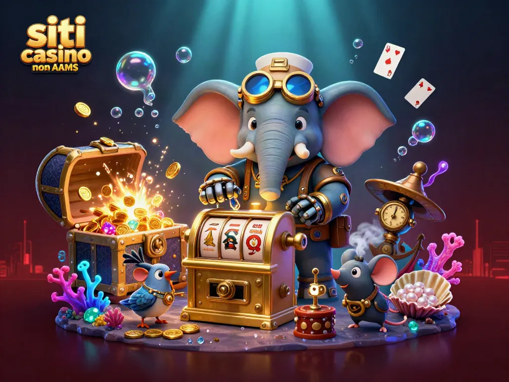 Siti casino non AAMS: Vinci premi emozionanti con il nostro ingegnoso elefante sulle slot!