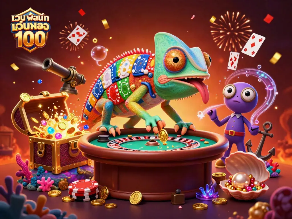 สนุกกับเกมที่ เว็บพนันออนไลน์ เว็บตรง 100 ภาพการ์ตูน 3D ของเจ้าของคาสิโนที่เพิ่มสีสันในการเล่น
