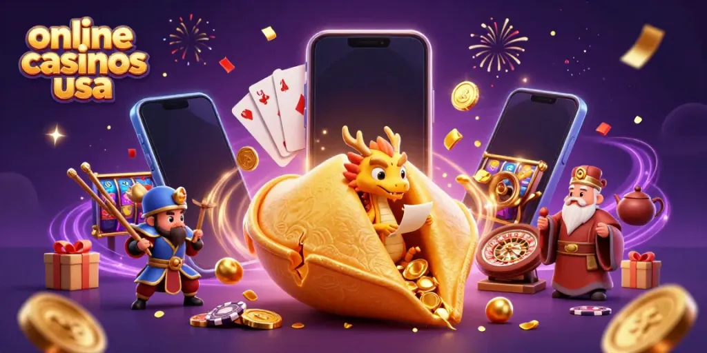 Engage with top online casinos USA through a magical 3D casino experience filled with colorful characters.