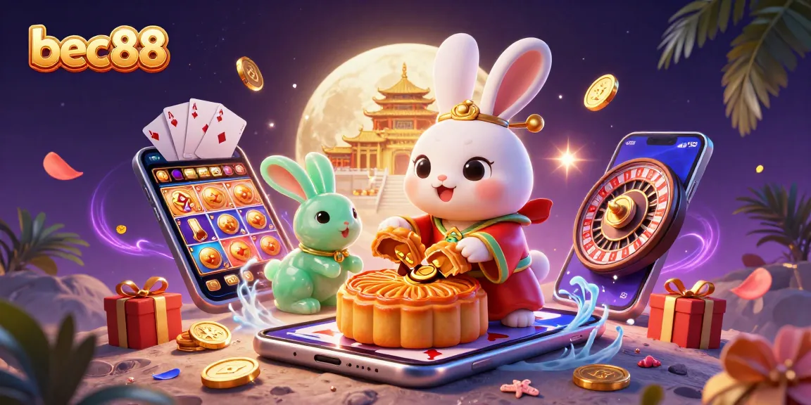 Experience exciting gameplay with bec88's dynamic casino themes and vibrant 3D illustration art.