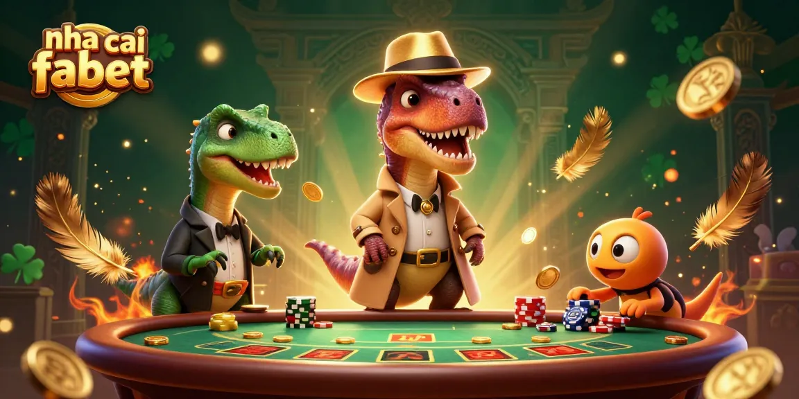 Engage in thrilling gameplay at nha cai fabet with vibrant casino characters and action.