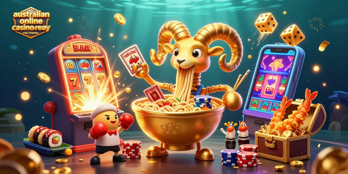 Experience excitement at an australian online casino real money with 3D characters and vibrant gaming elements.