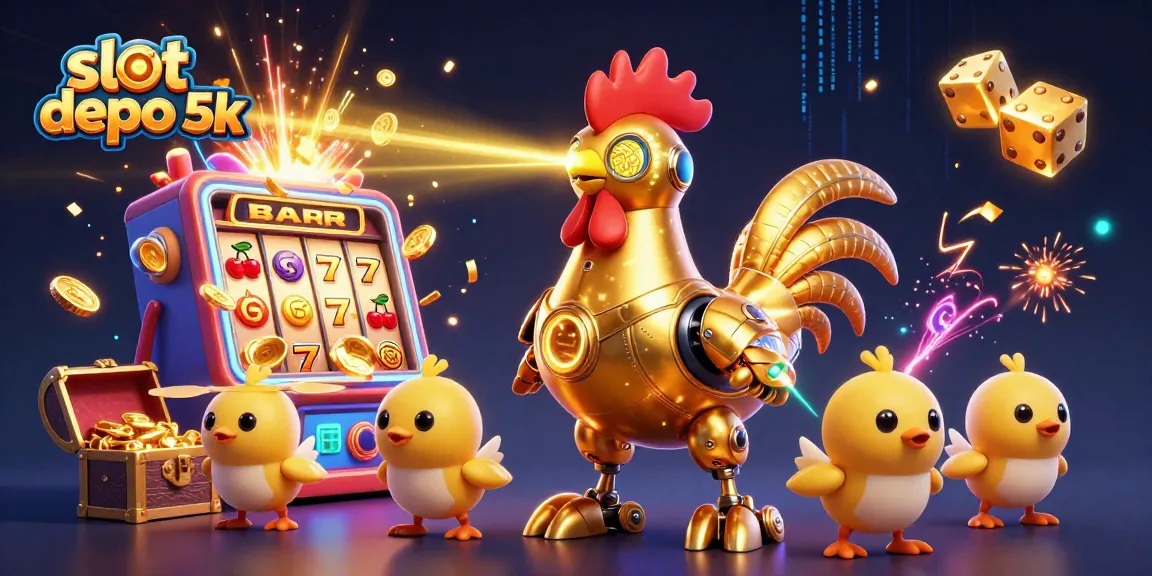 Play exciting games on slot depo 5k with vibrant casino visuals and dynamic effects.