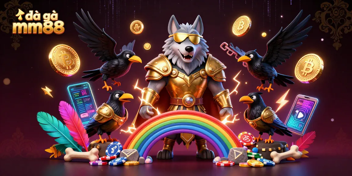 Engage in thrilling đá gà mm88 adventures with dynamic characters and vibrant casino elements.